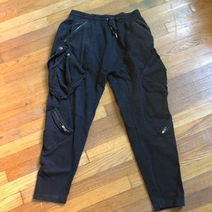 Skingraft joggers, zipper cargo style